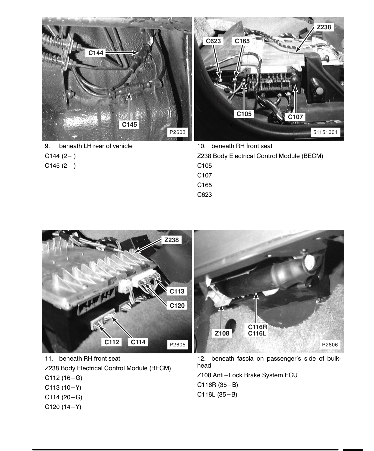 Component Location Views – Circuit Diagram
