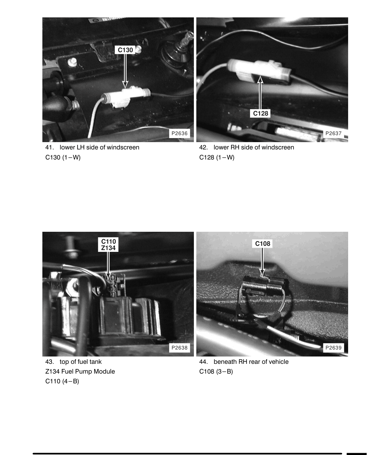 Component Location Views – Circuit Diagram