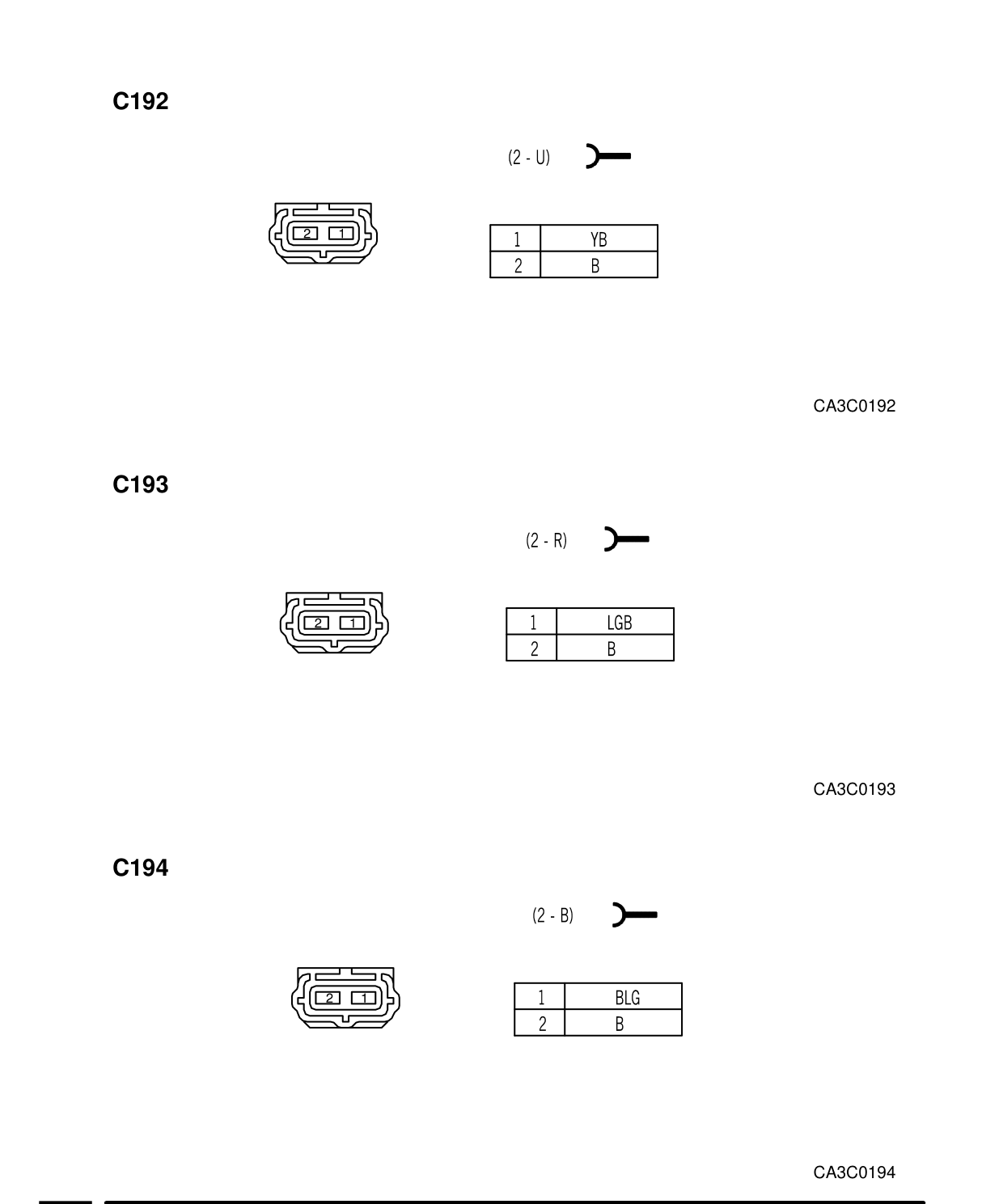 Connector Views – Circuit Diagram