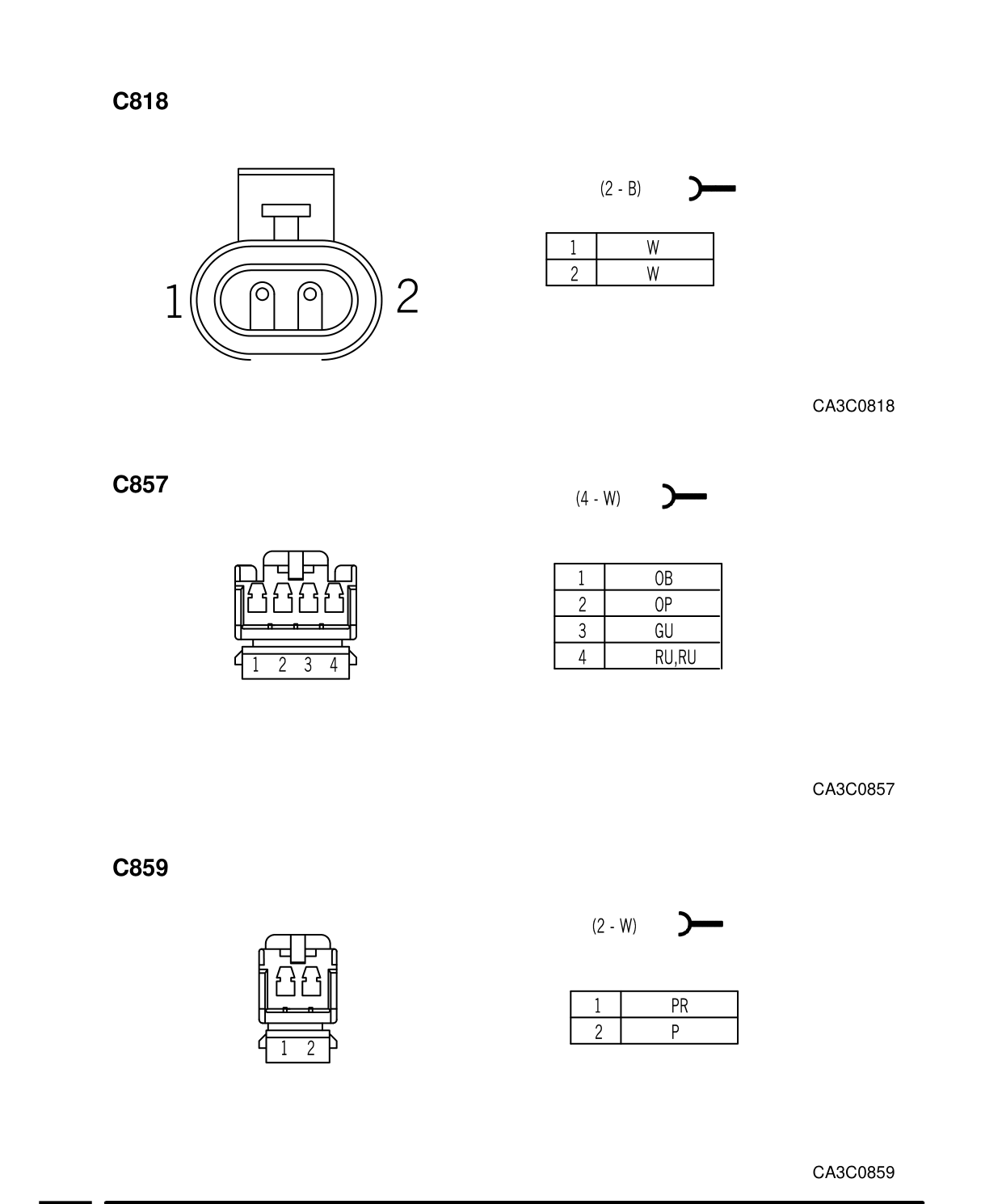 Connector Views – Circuit Diagram