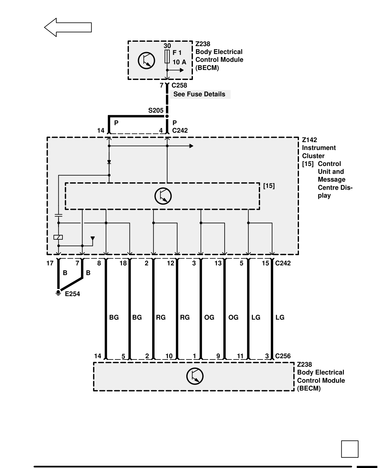 Automatic Gearbox – Circuit Diagram
