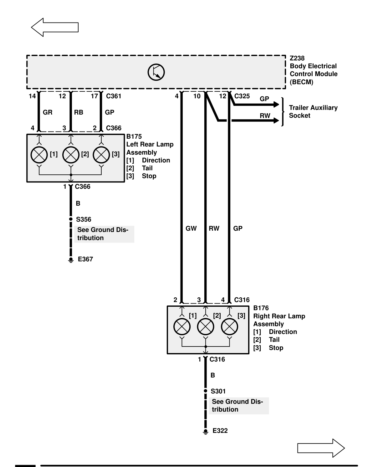 Side Lamps – Circuit Diagram