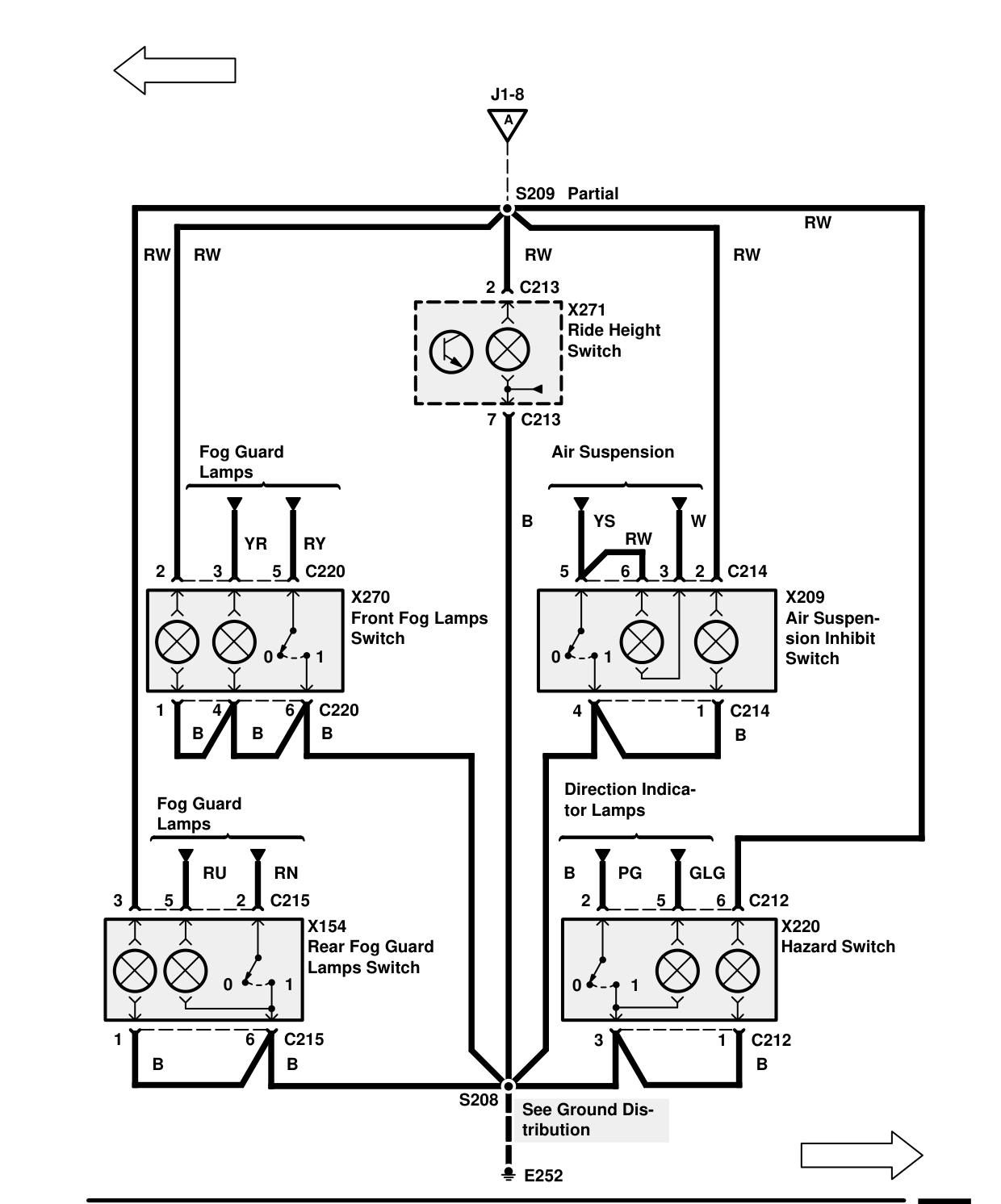 Interior Lamps – Circuit Diagram