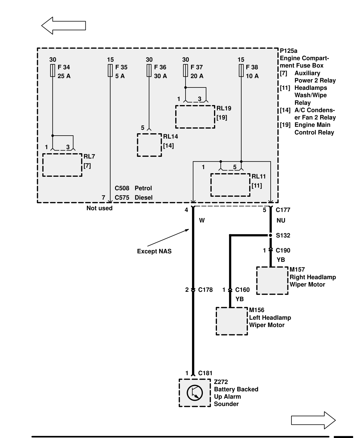Fuse Details – Circuit Diagram