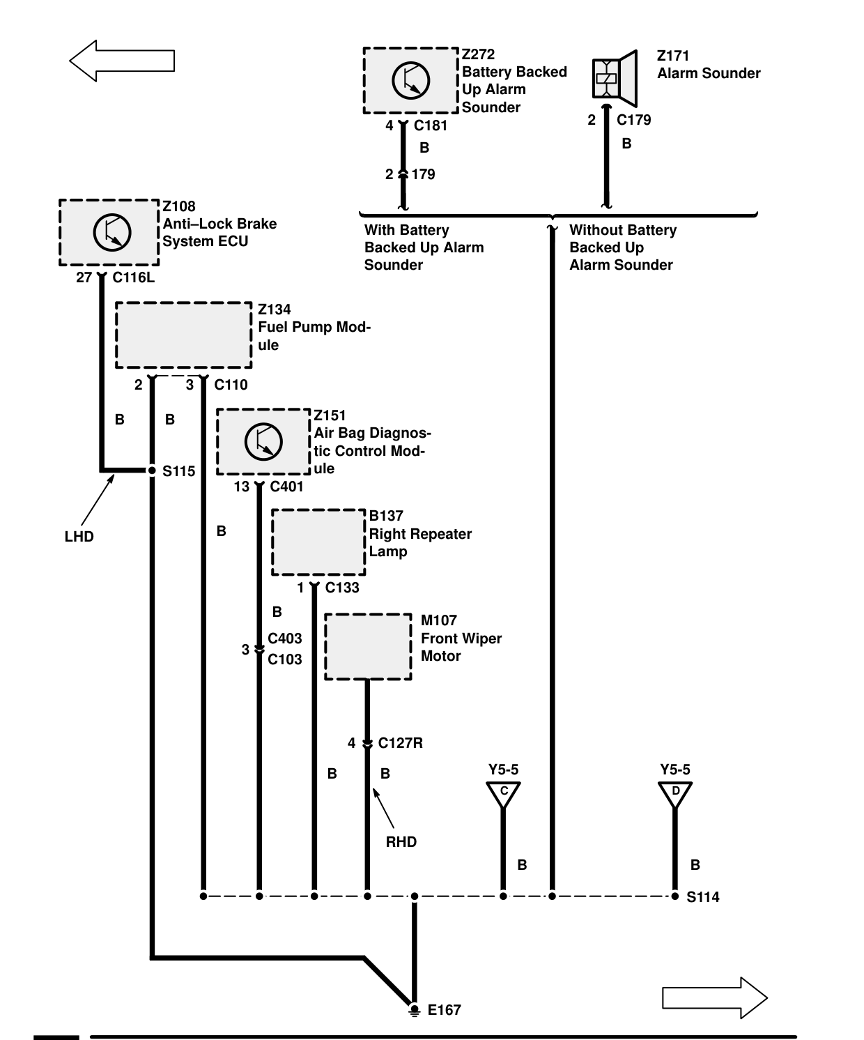 Ground Distribution – Circuit Diagram