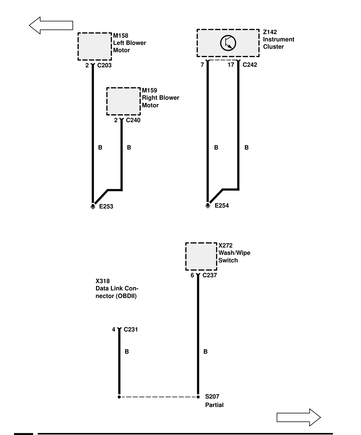 Ground Distribution – Circuit Diagram