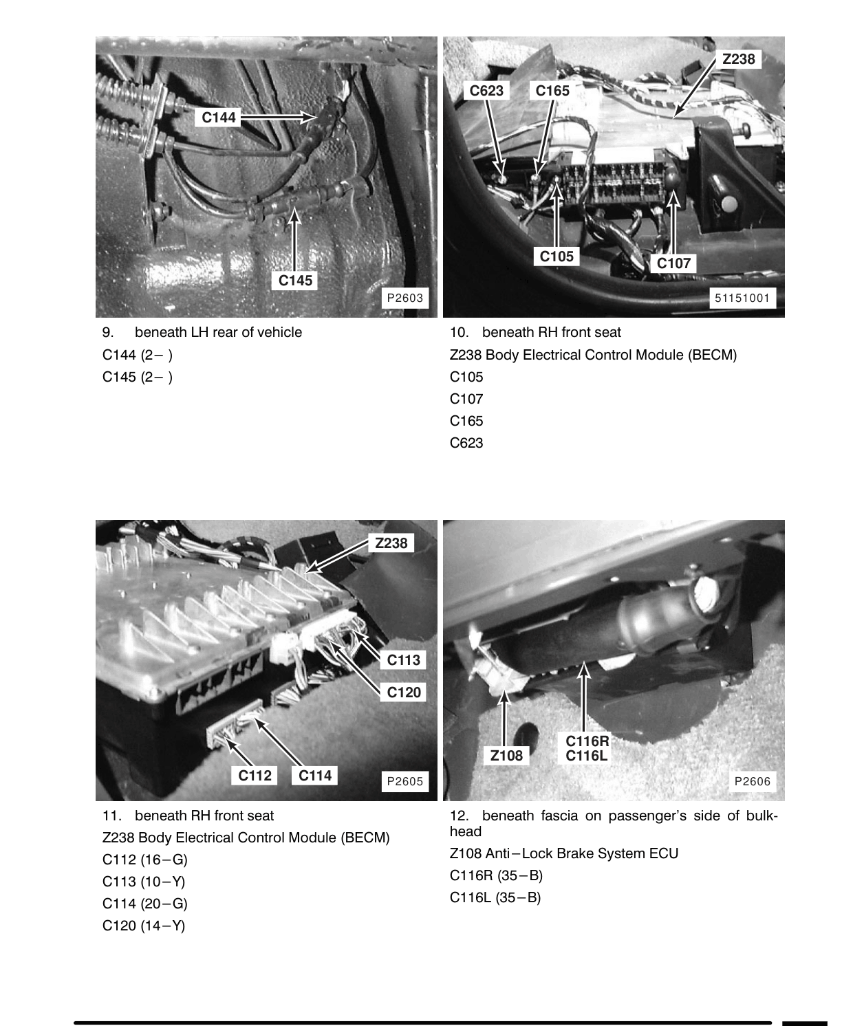 Component Location Views – Circuit Diagram