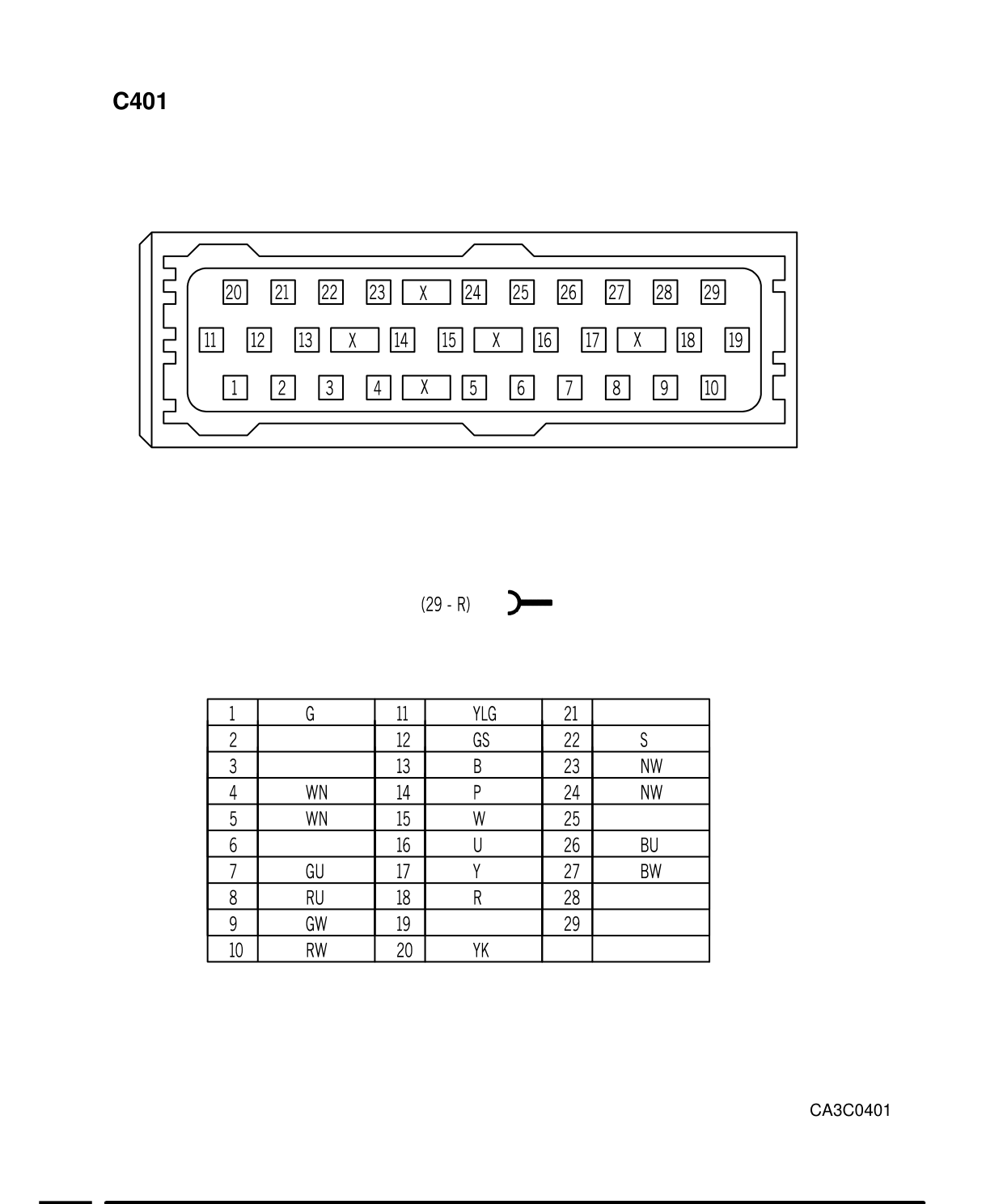 Connector Views – Circuit Diagram