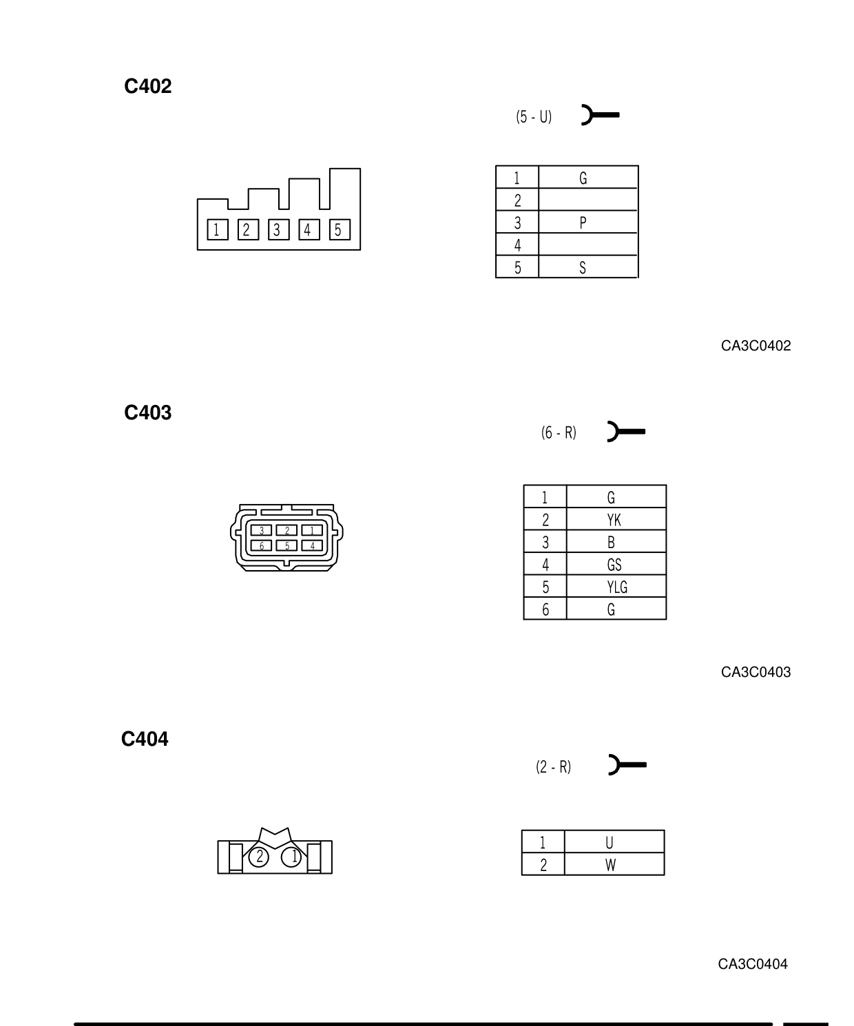 Connector Views – Circuit Diagram