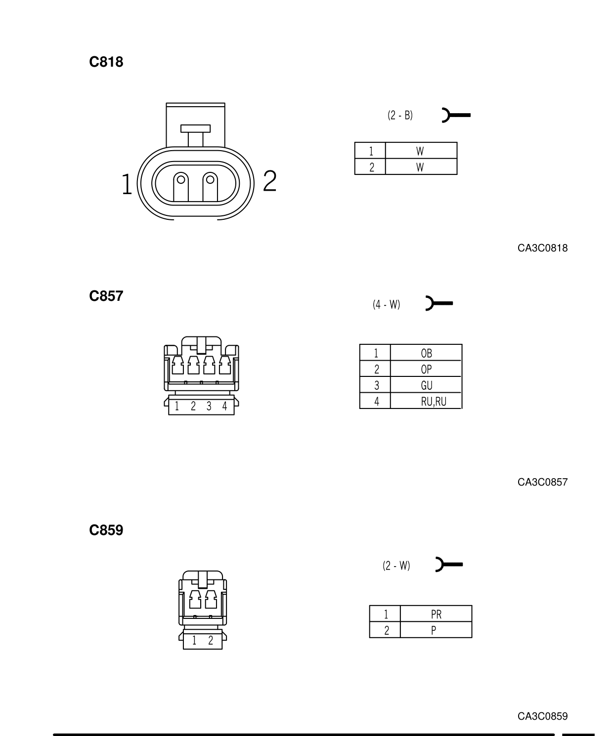 Connector Views – Circuit Diagram