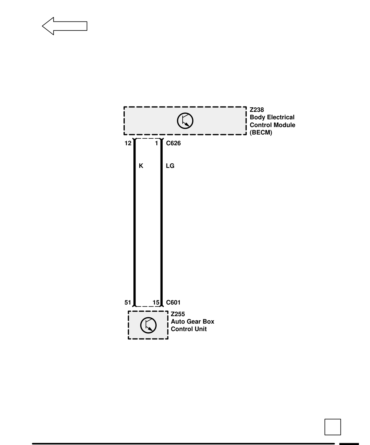 Data Link Connector – Circuit Diagram