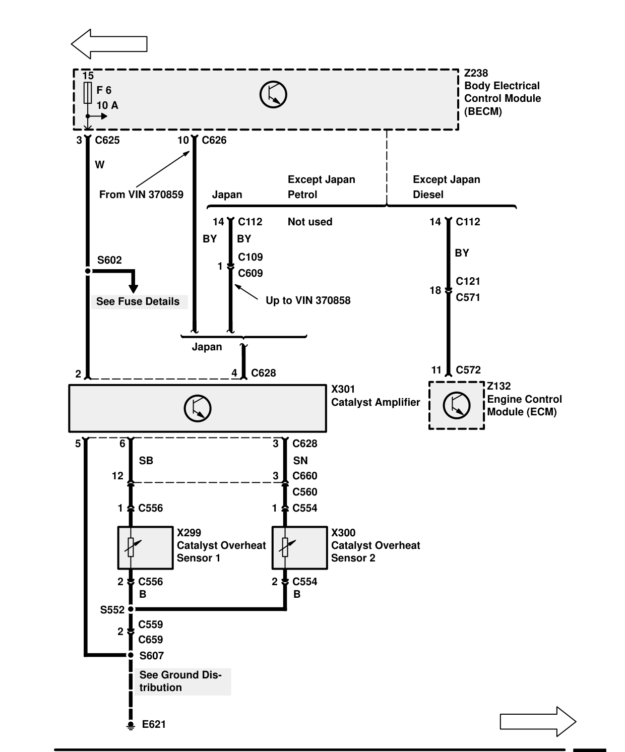 Warnings And Indicators – Circuit Diagram