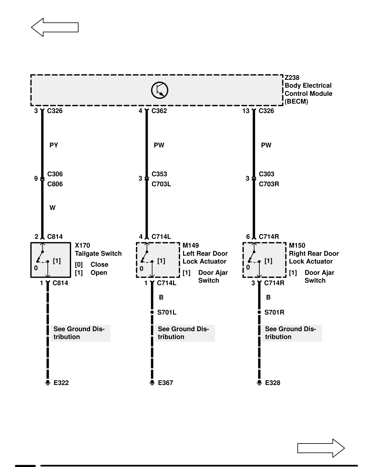Air Suspension – Circuit Diagram
