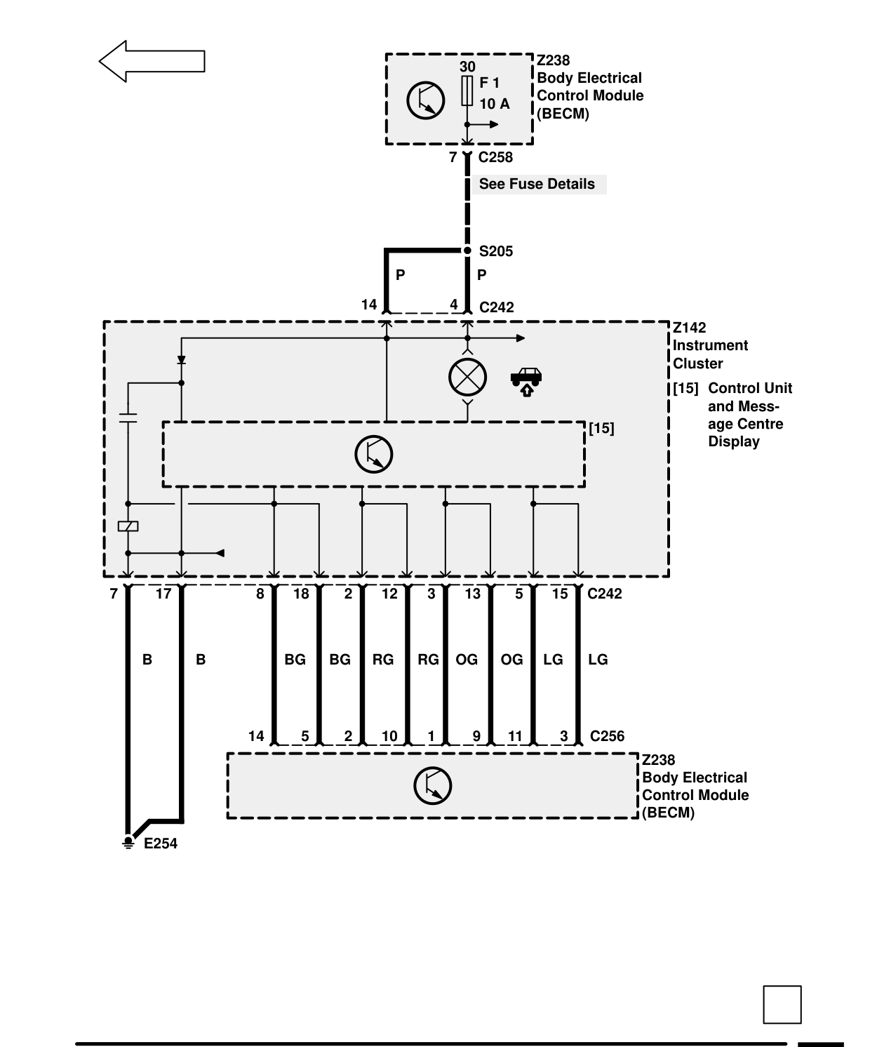 Air Suspension – Circuit Diagram