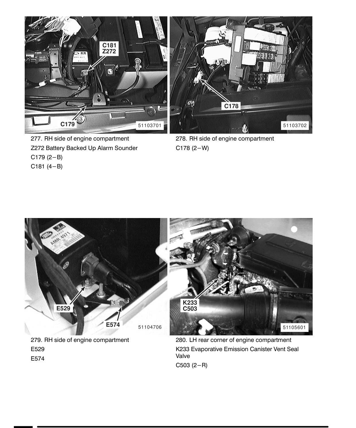 Component Location Views – Circuit Diagram