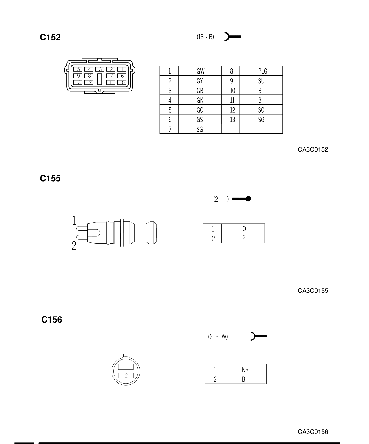Connector Views – Circuit Diagram