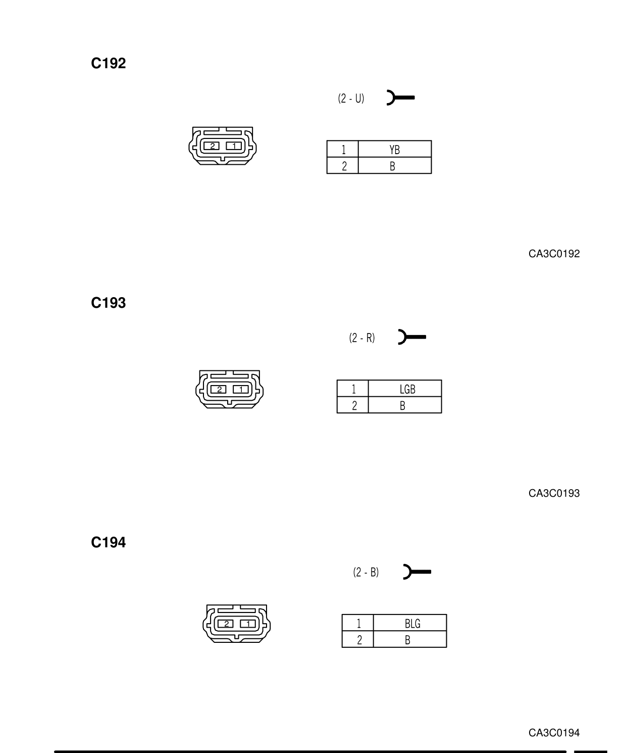 Connector Views – Circuit Diagram