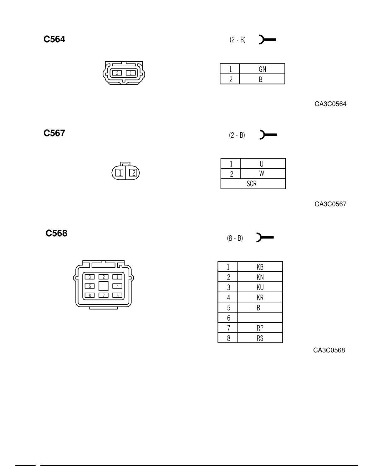 Connector Views – Circuit Diagram