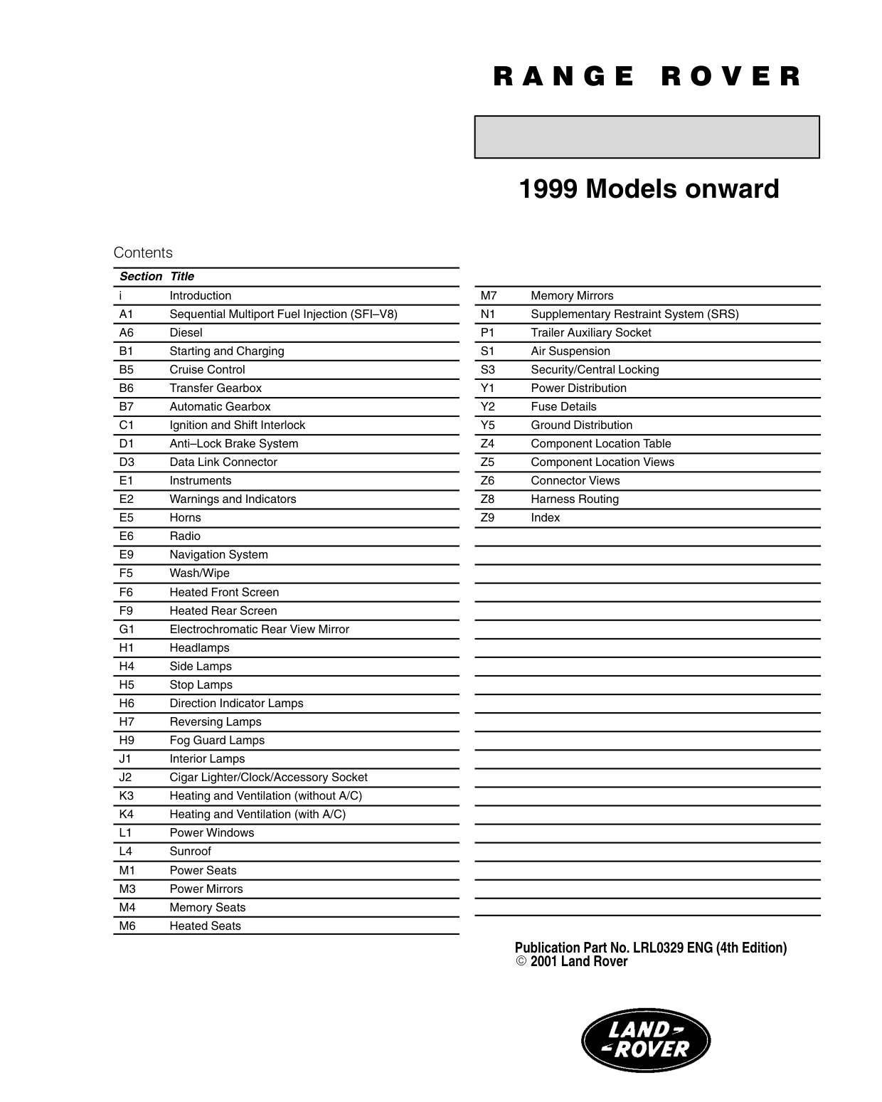 Introduction – Electrical Troubleshooting Manual