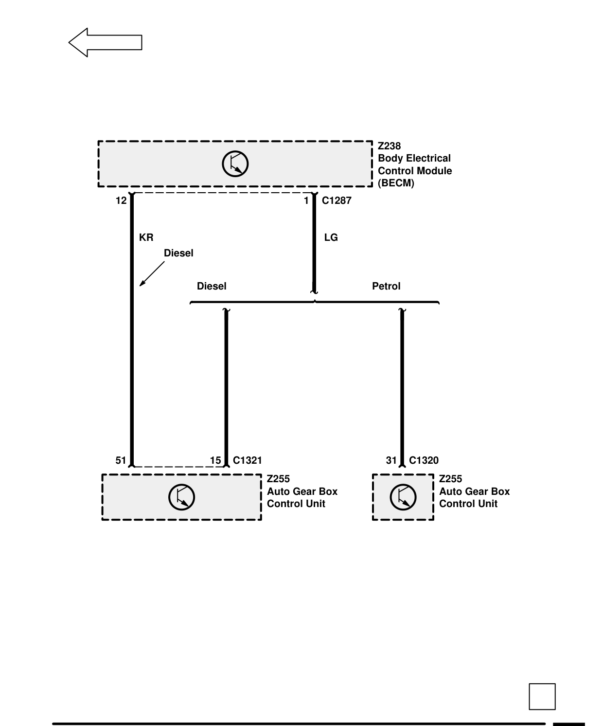 Data Link Connector – Circuit Diagram