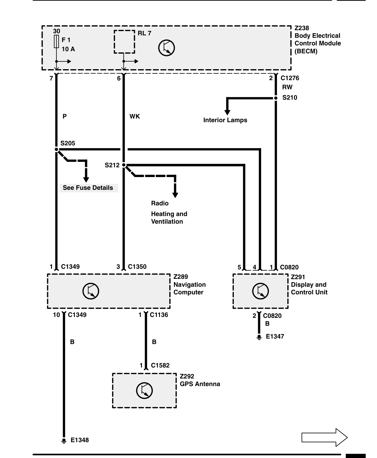 Navigation System – Circuit Diagram Rev: 09/2001