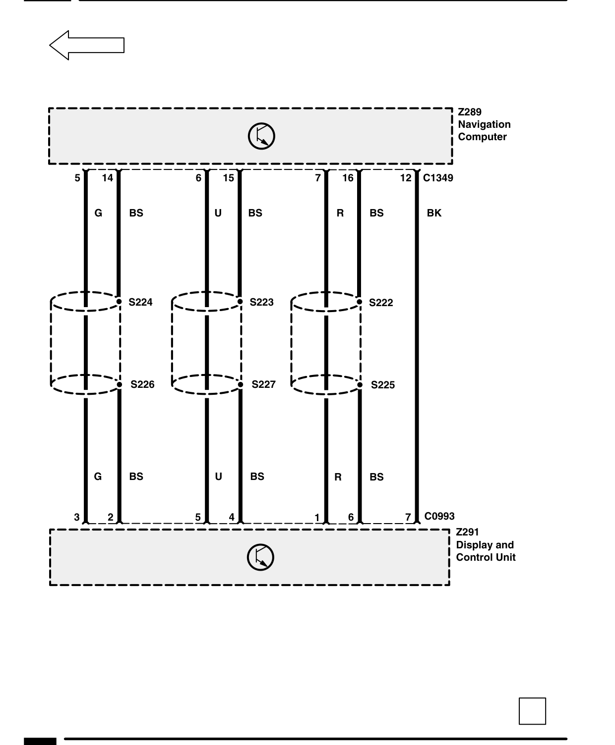 Navigation System – Circuit Diagram Rev: 09/2001