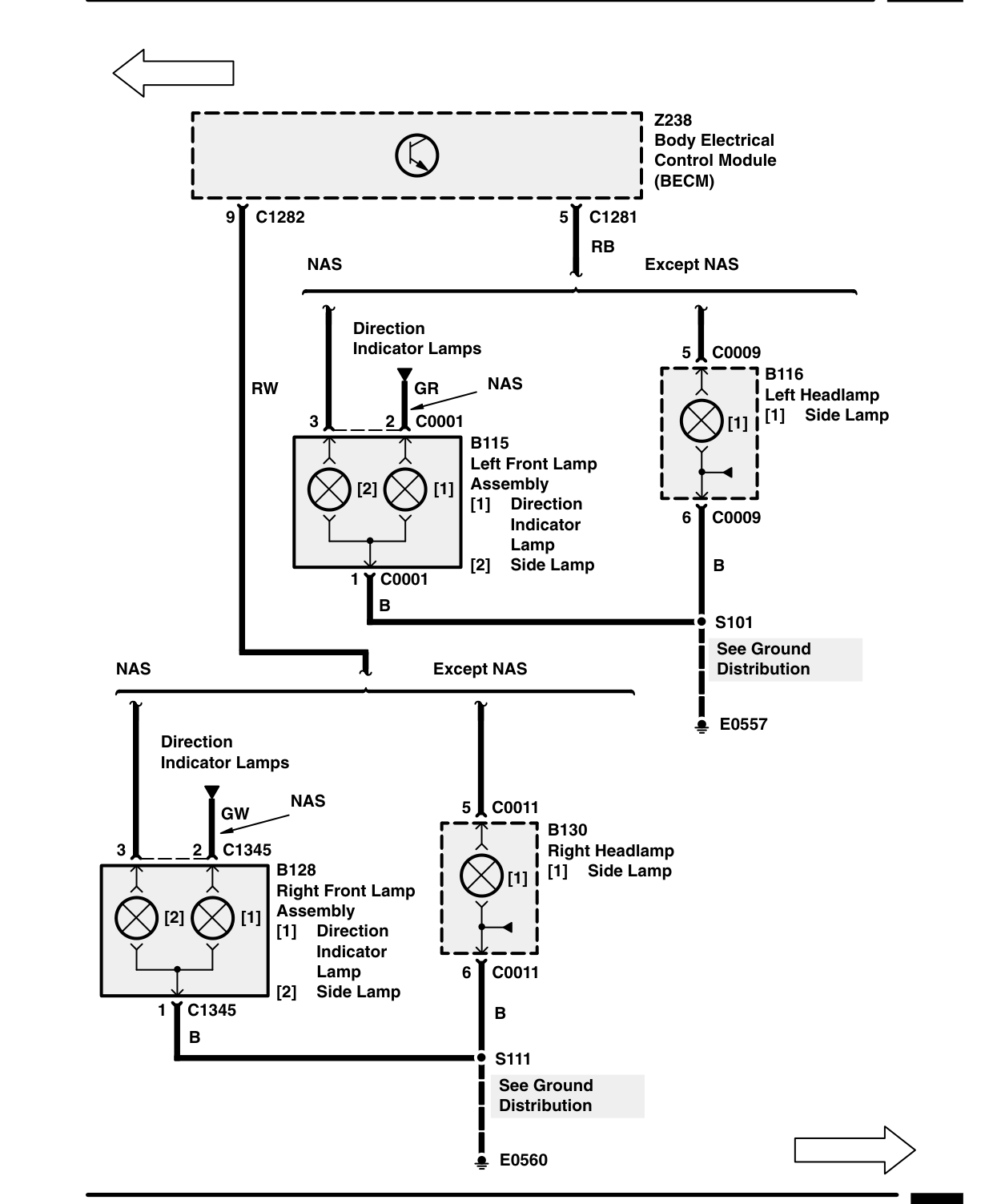 Side Lamps – Circuit Diagram