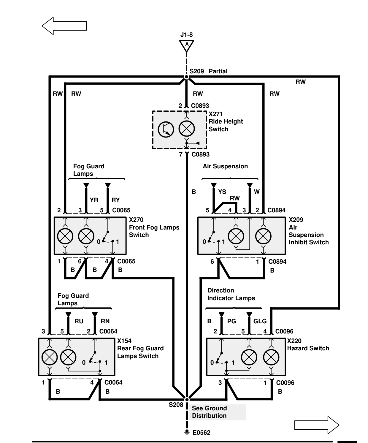Interior Lamps – Circuit Diagram