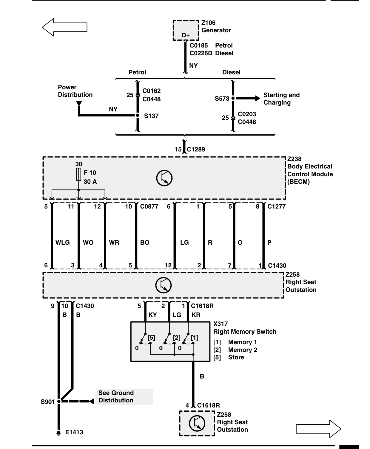 Memory Mirrors – Circuit Diagram