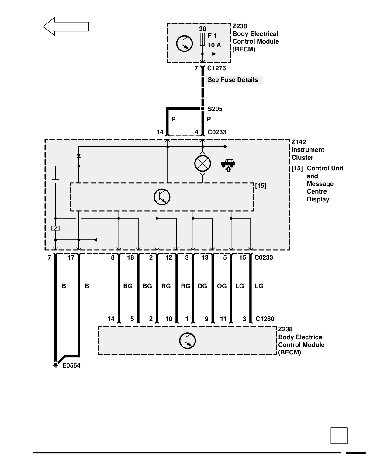 Air Suspension – Circuit Diagram