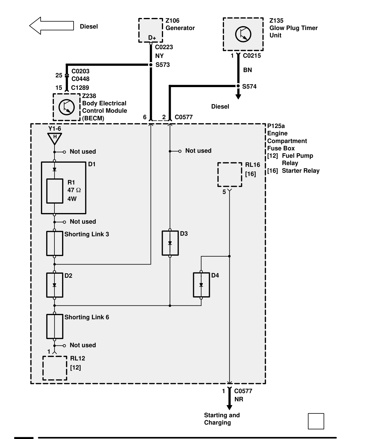 Power Distribution – Circuit Diagram Rev: 08/99