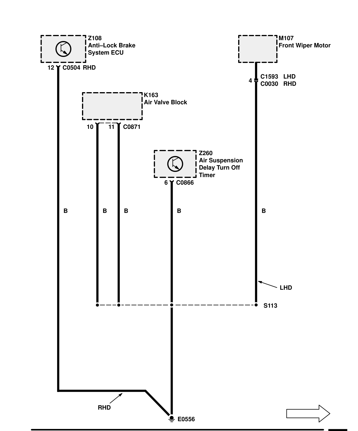 Ground Distribution – Circuit Diagram