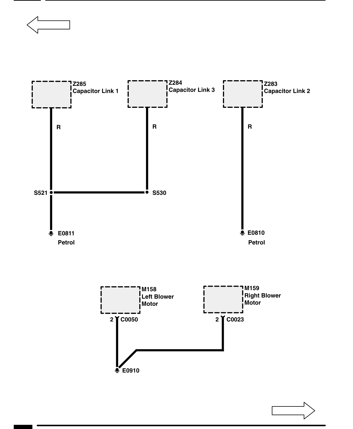 Ground Distribution – Circuit Diagram