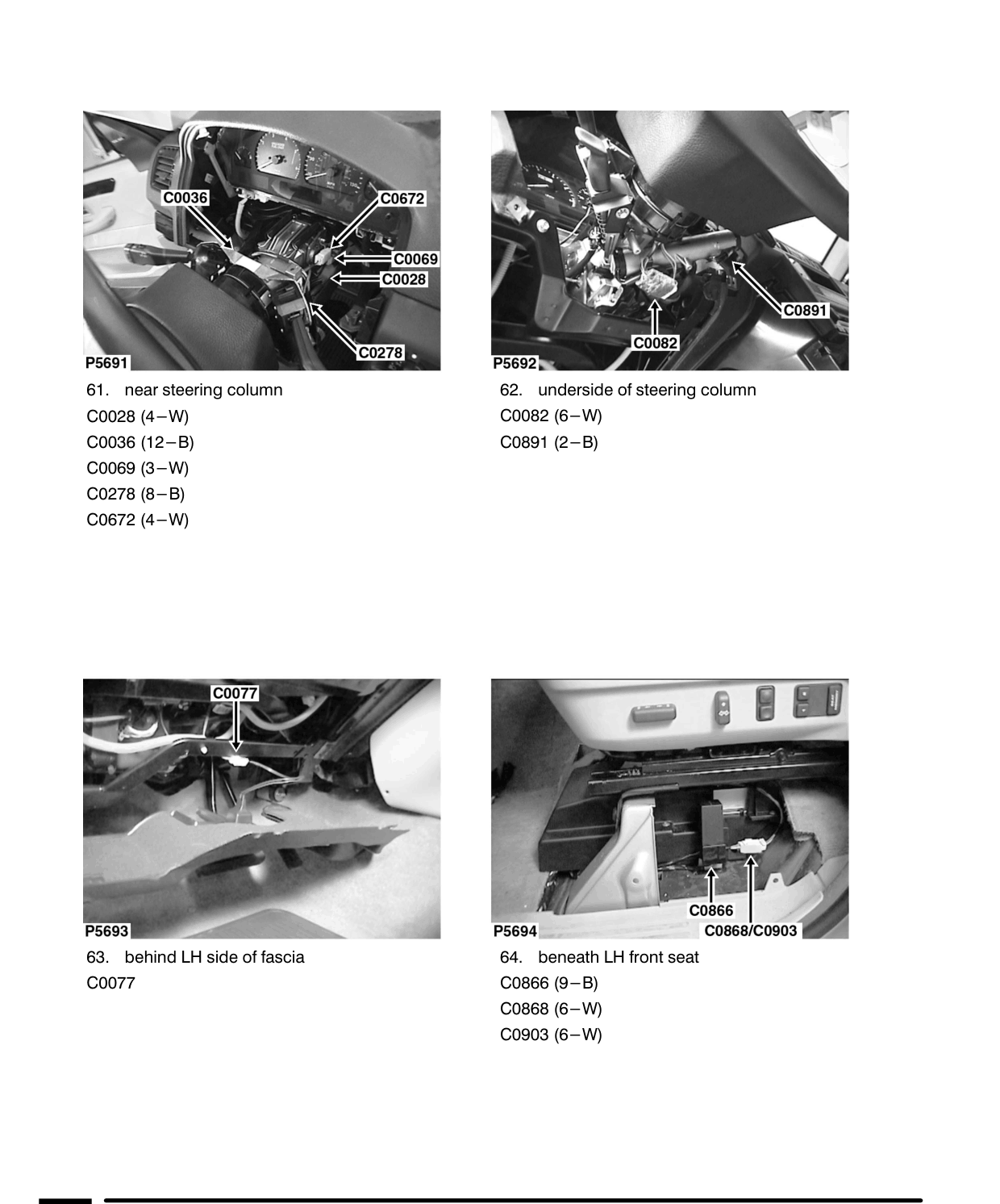 Component Location Views – Circuit Diagram