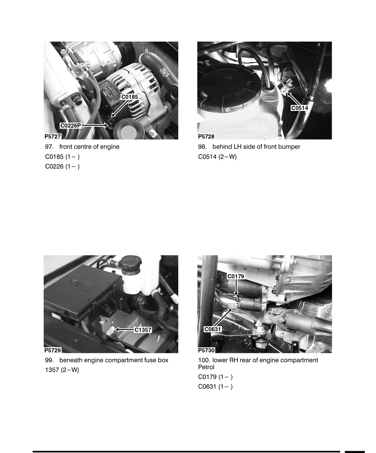 Component Location Views – Circuit Diagram