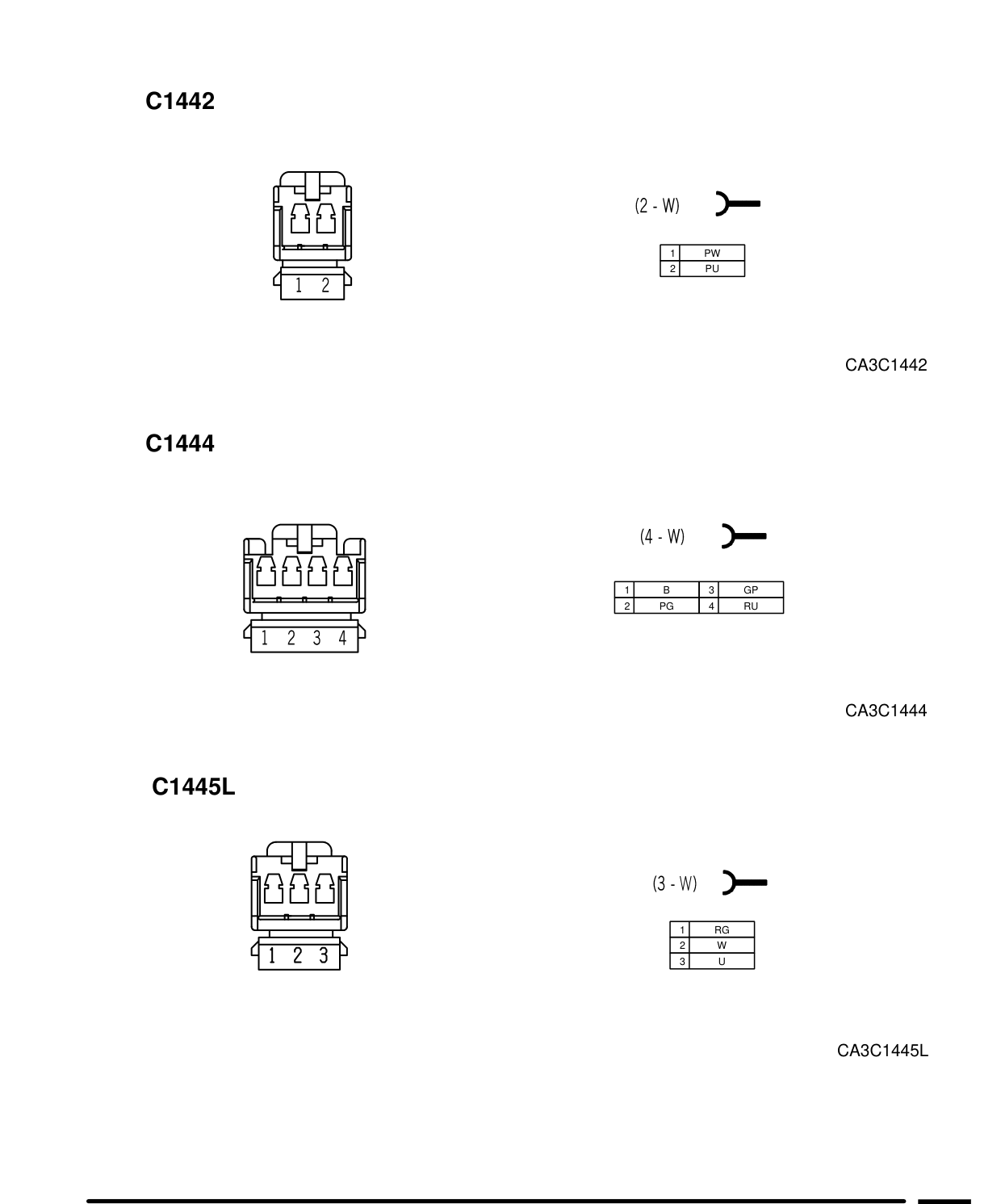Connector Views – Circuit Diagram