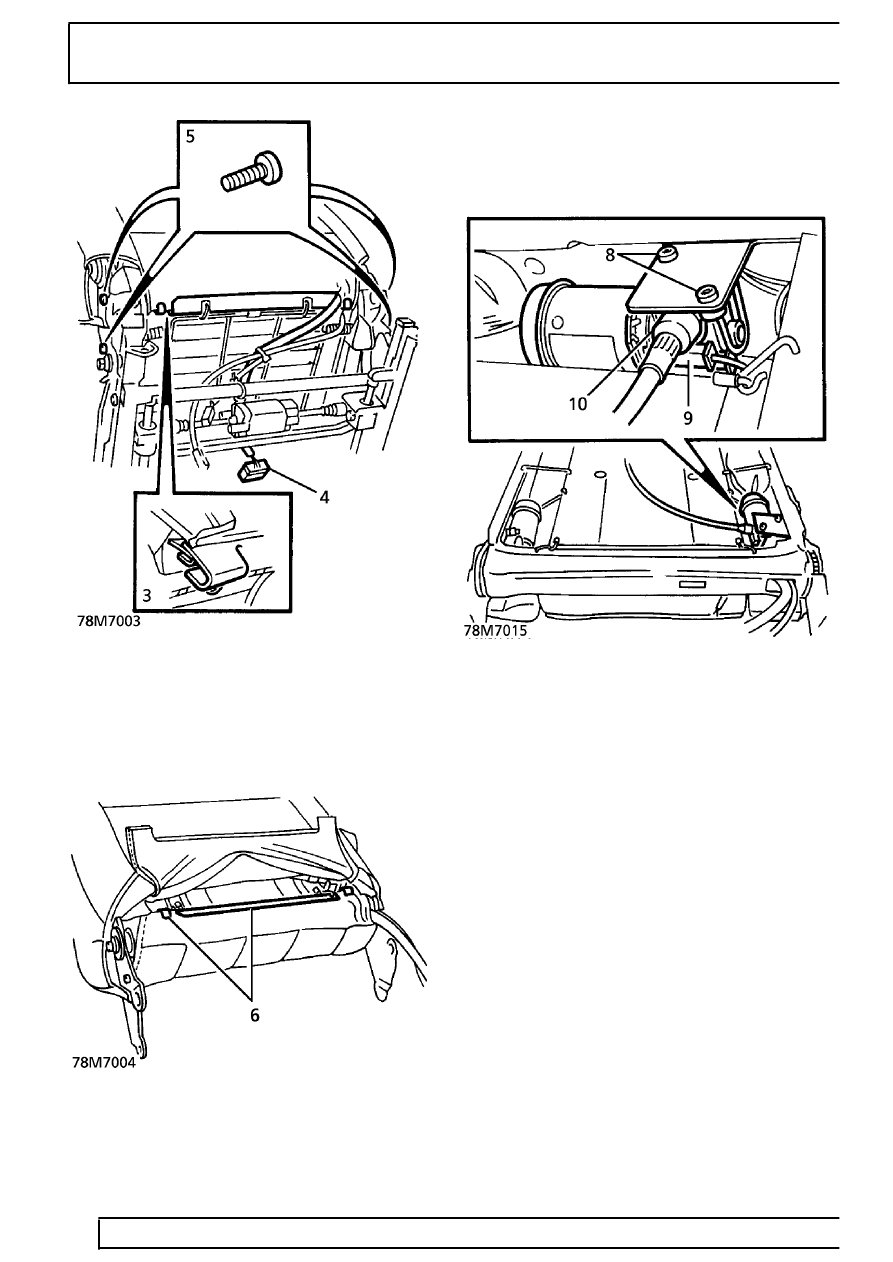 Land Rover Service and Repair Manuals > Range Rover P38 > 78