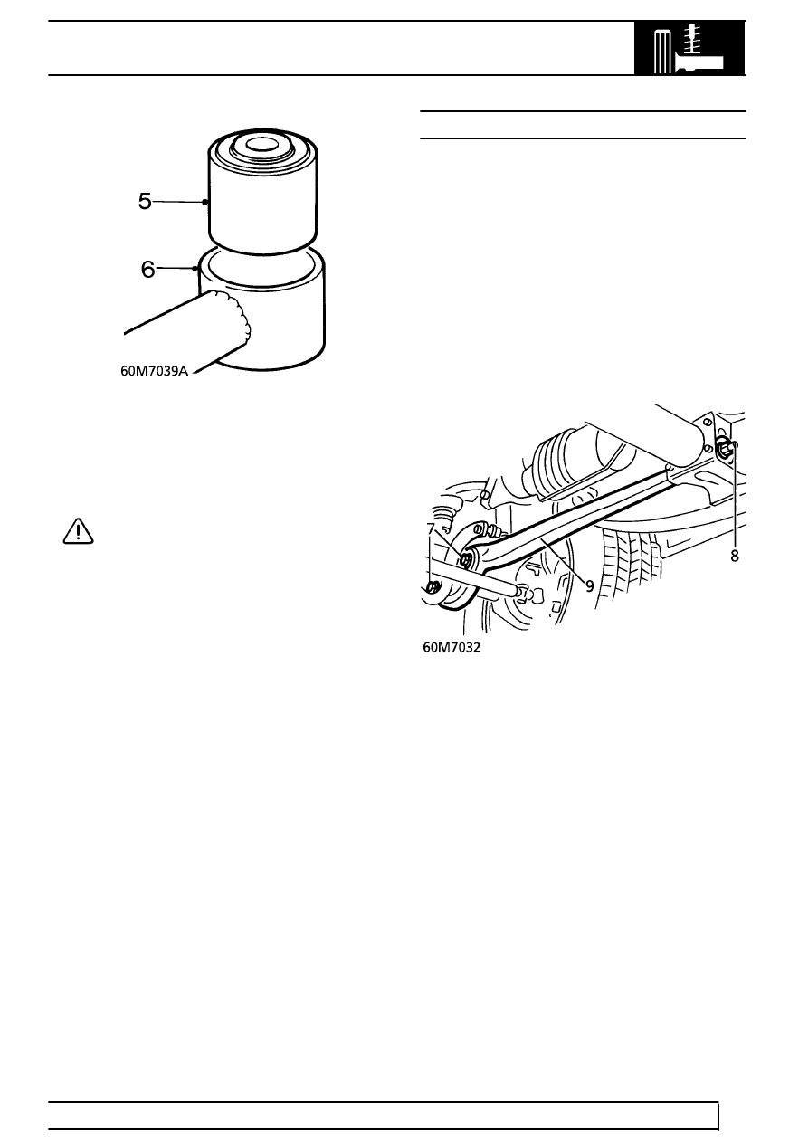 Land Rover Service and Repair Manuals > Range Rover P38 > 60 FRONT SUSPENSION