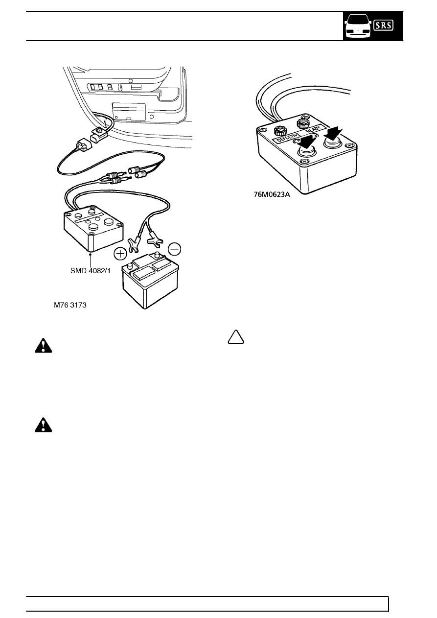 Supplementary Restraint System Warning Light