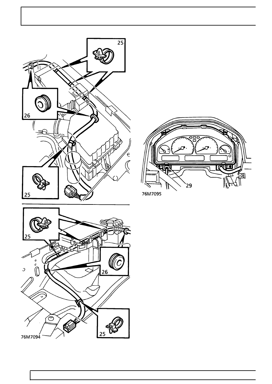Land Rover Workshop Manuals > Range Rover P38 > 75 - SUPPLEMENTARY