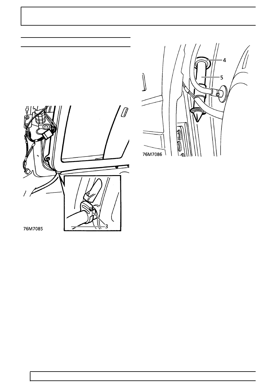 Land Rover Service and Repair Manuals > Range Rover P38 > 76 CHASSIS AND BODY