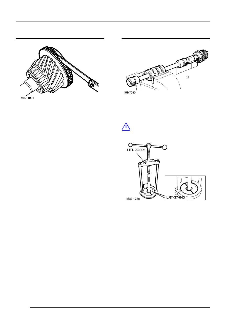Land Rover Service and Repair Manuals > R380 Manual Gearbox