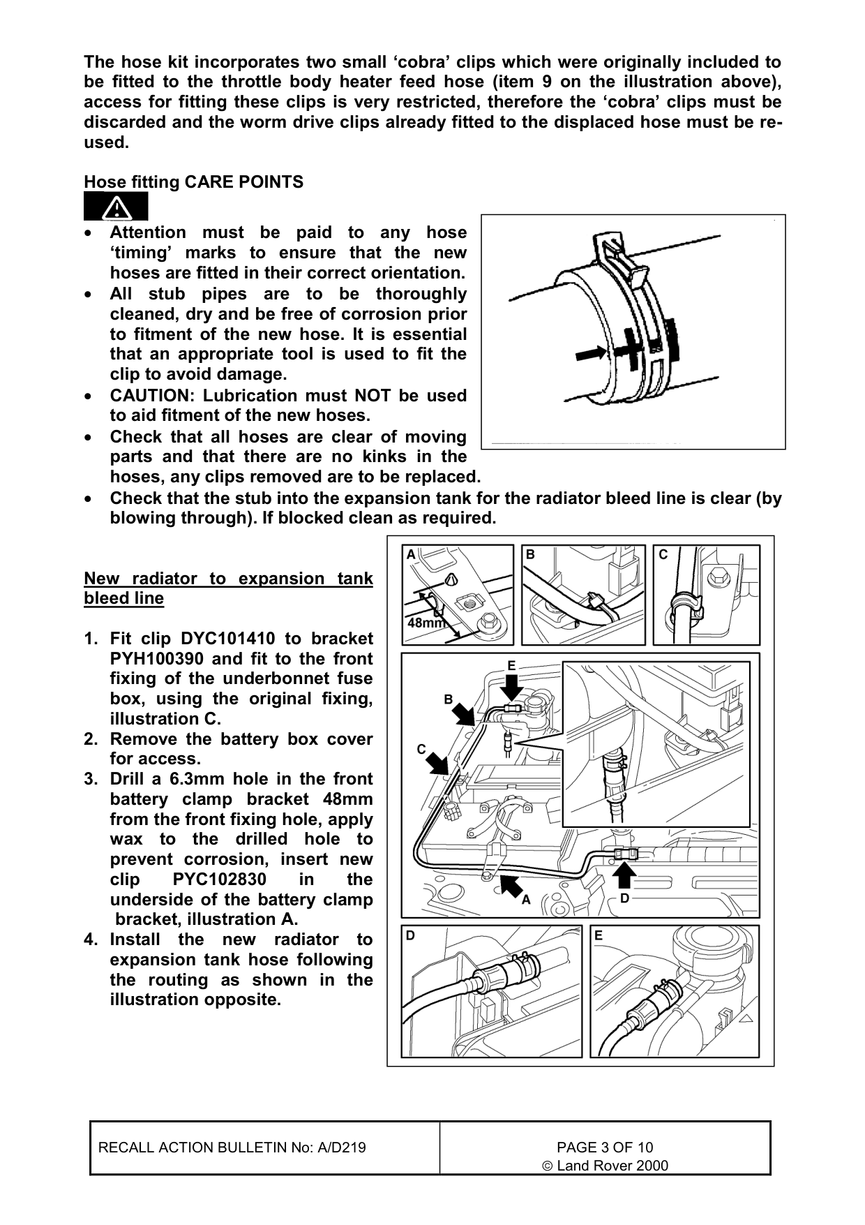 Durability Of Cooling System Hoses – bulletin page 3
