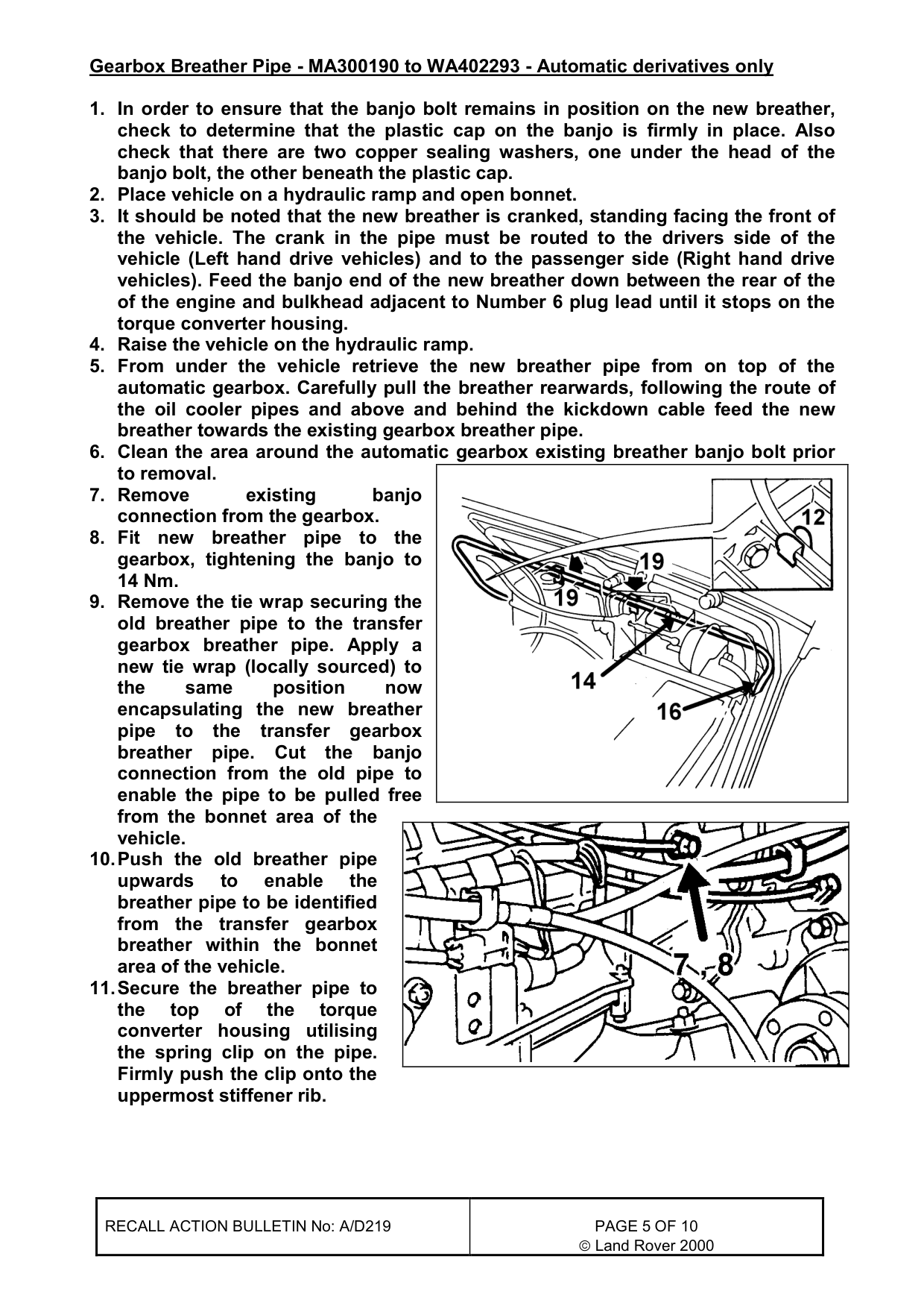 Durability Of Cooling System Hoses – bulletin page 5