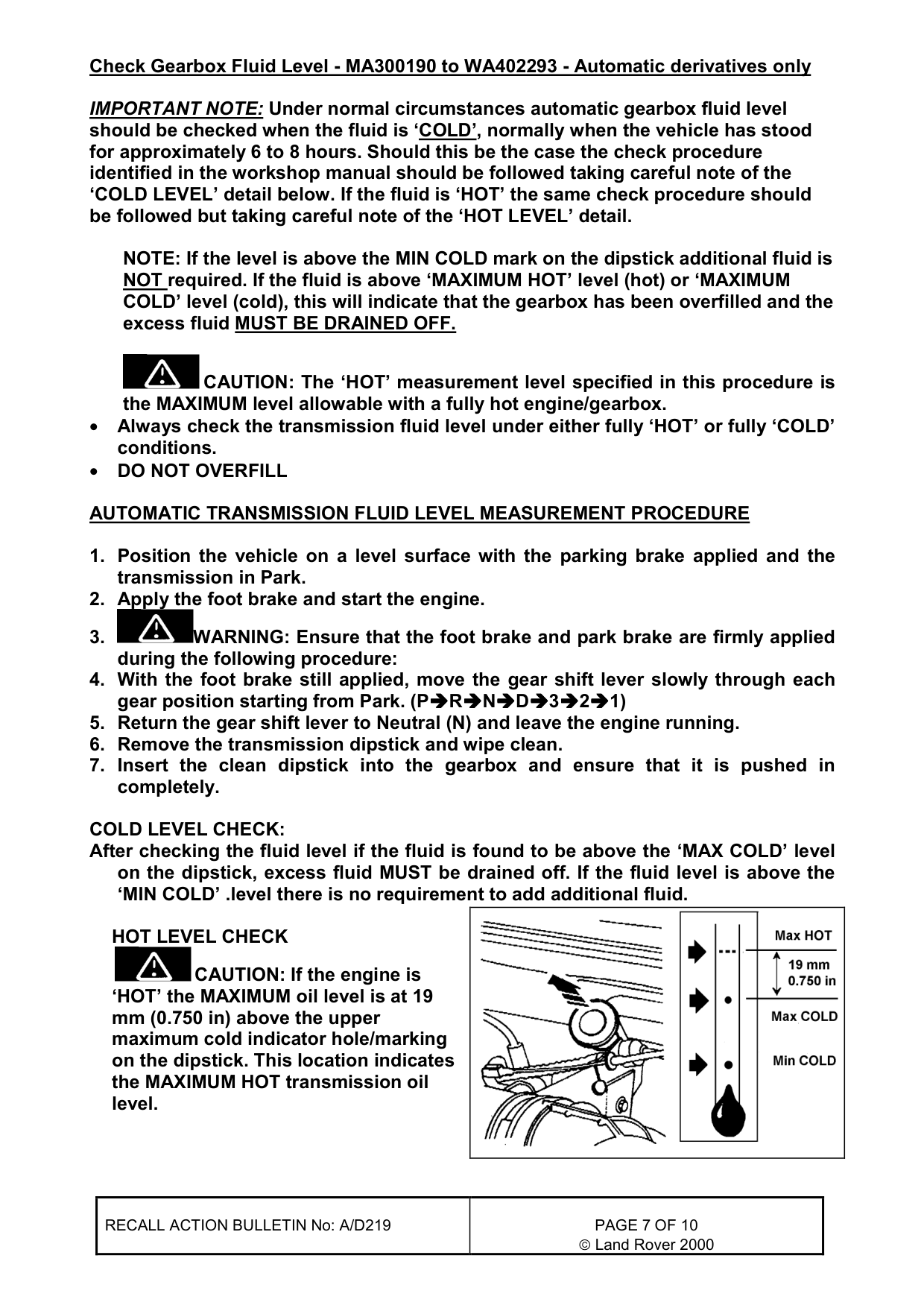 Durability Of Cooling System Hoses – bulletin page 7