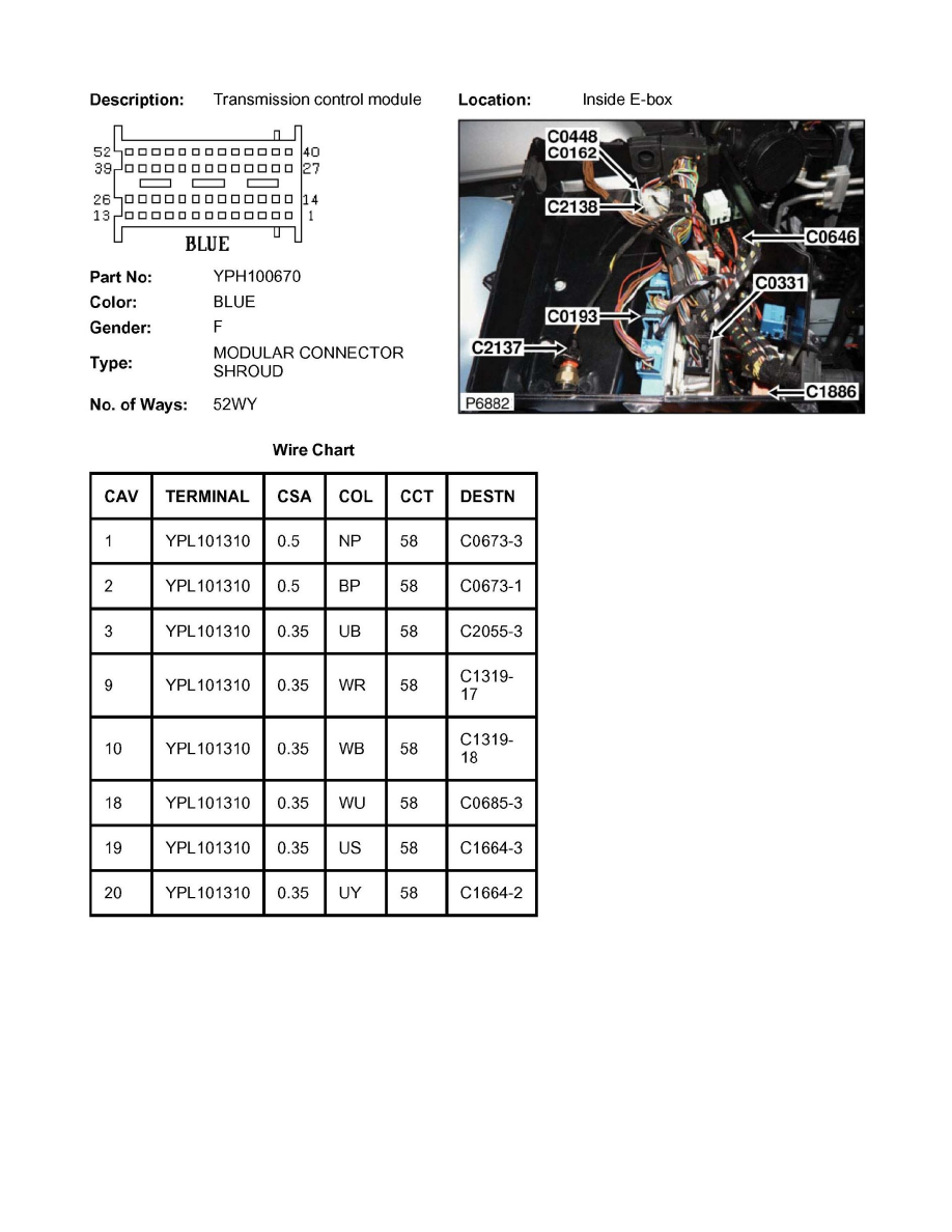 Land Rover Service and Repair Manuals > Range Rover (LM) V84
