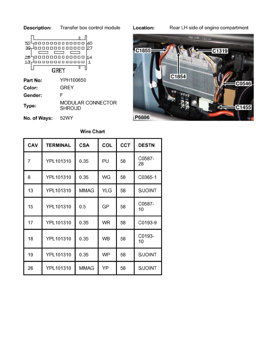 Land Rover Service and Repair Manuals > Range Rover (LM) V84