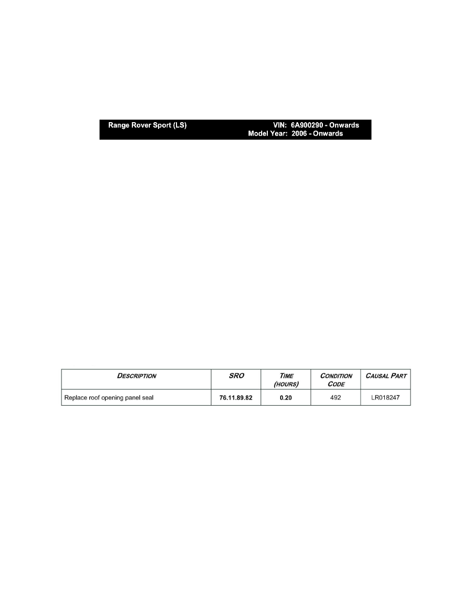 Land Rover Manuals > Range Rover Sport (LS) V84.2L SC (2006