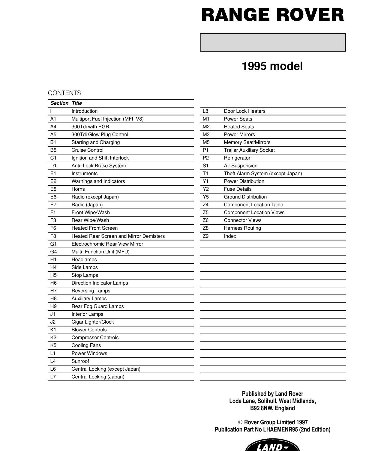 Introduction – Electrical Troubleshooting Manual