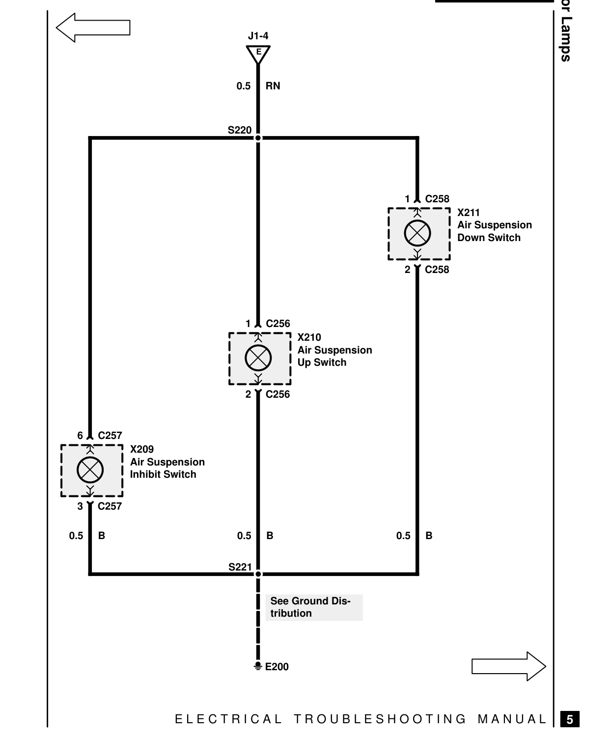 Interior Lamps – Circuit Diagram